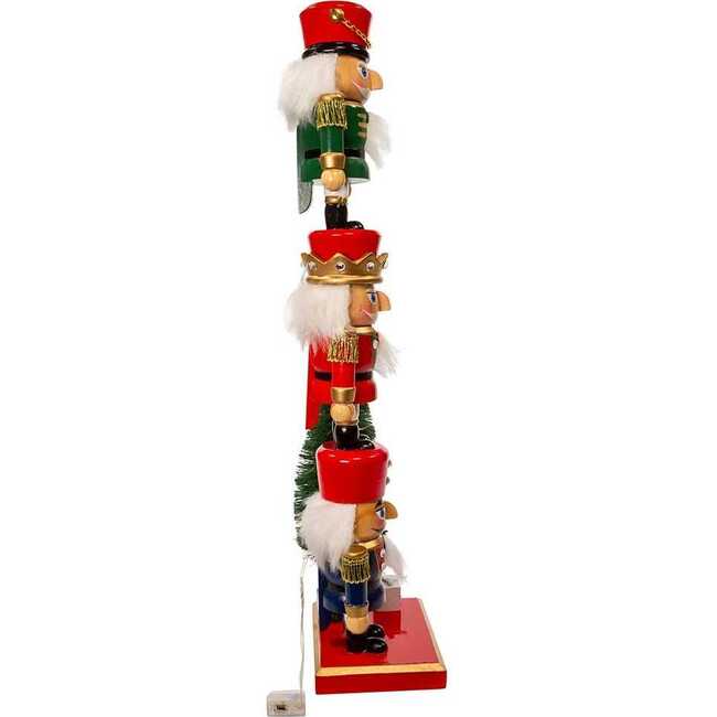 Nutcracker with Light Up Tree - Nutcrackers - 2