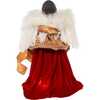 Red and Gold Black Angel Tree Topper - Tree Toppers - 4