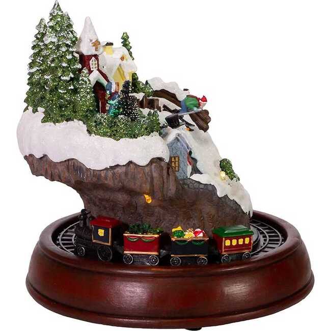Musical Village and Train Table Piece - Accents - 3