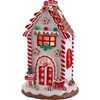 Light Up Gingerbread House With Santa Table Piece - Accents - 1 - thumbnail