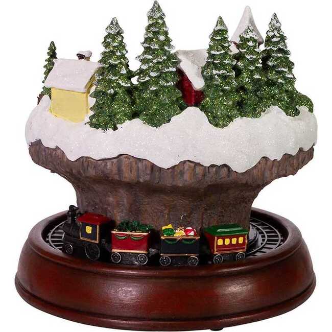 Musical Village and Train Table Piece - Accents - 4