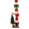 Nutcracker with Light Up Tree - Nutcrackers - 3