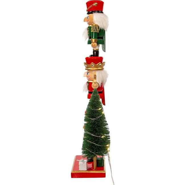 Nutcracker with Light Up Tree - Nutcrackers - 4