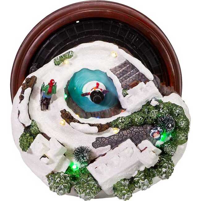 Musical Village and Train Table Piece - Accents - 6