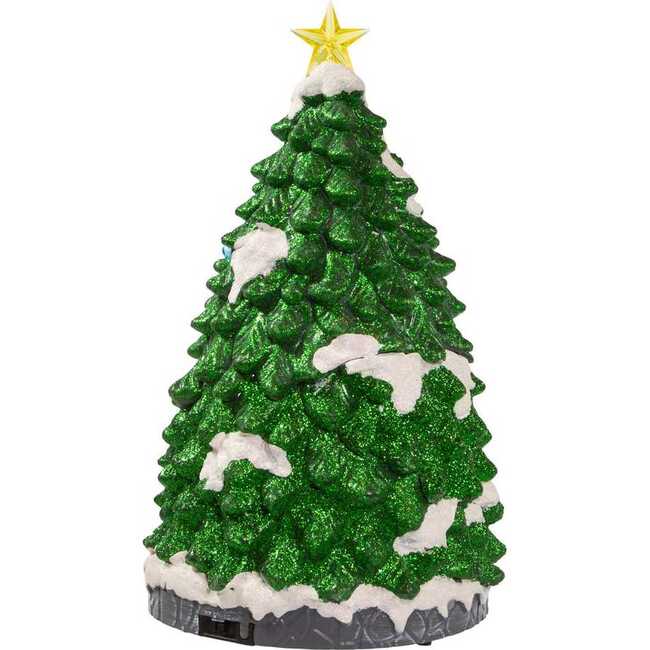 Lighted Musical Christmas Tree With Moving Train - Accents - 3