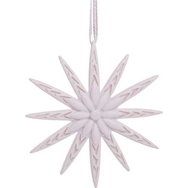 Modern Snowflake Ornament with Swarovski Elements - Ornaments - 6
