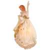 Ivory and Gold Fiber Optic Animated Angel Treetop - Tree Toppers - 4