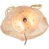 Ivory and Gold Fiber Optic Animated Angel Treetop - Tree Toppers - 6