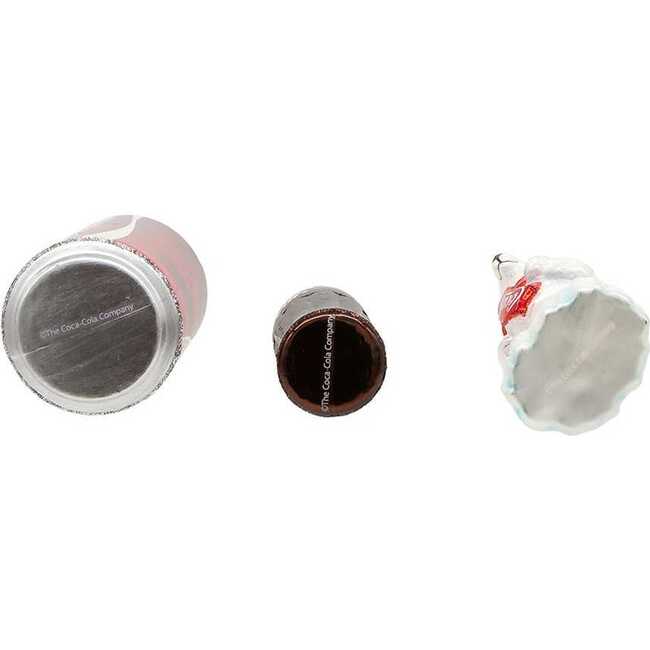 Glass Coke Mini Ornament, 3-Piece Set - Ornaments - 6