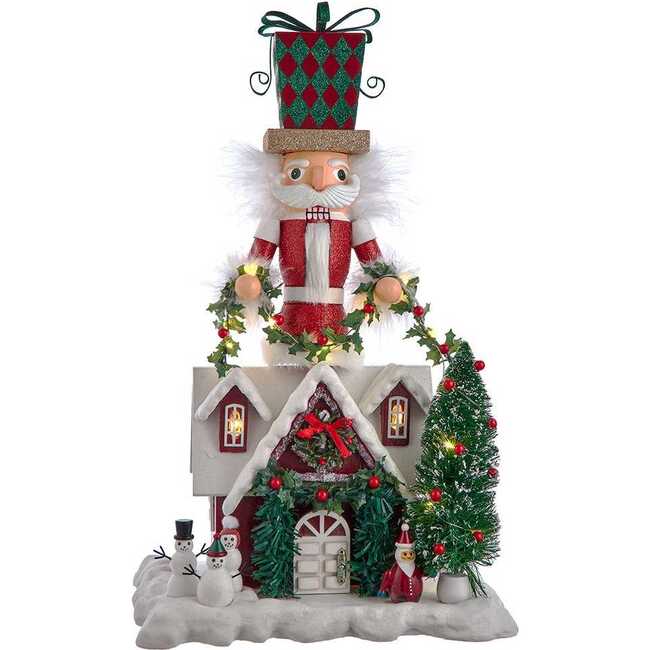 Deck the Halls Musical LED Nutcracker