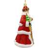 Bellissimo Glass Red Santa Ornament - Ornaments - 2 - thumbnail