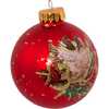 12 Days of Christmas Decorative Glass Ornaments, 12 Piece Set - Ornaments - 4