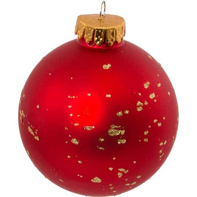 12 Days of Christmas Decorative Glass Ornaments, 12 Piece Set - Ornaments - 5