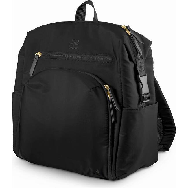 JJB Modern 11-Compartment Backpack, Black - Diaper Bags - 2