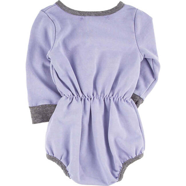Jill Long Sleeve Contrast Cuff Bubble, Purple Haze - Onesies - 2