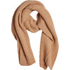 Match Rib Scarf, Camel - Scarves - 1 - thumbnail