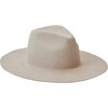 Ruby Brimmed Hat, Beige - Hats - 1 - thumbnail