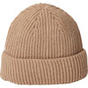 Match Rib Beanie, Camel - Hats - 1 - thumbnail
