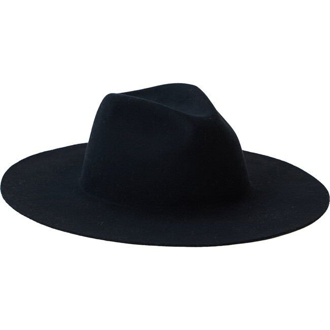 Ruby Brimmed Hat, Black
