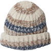 Getaway Beanie, Blue/Tan - Hats - 1 - thumbnail