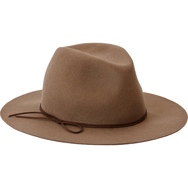 Amelia Fedora Hat, Taupe