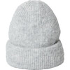 Eco Cuff Beanie, Light Grey - Hats - 1 - thumbnail