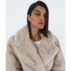 Women's Milly PLUCHE™ Coat - Faux Fur Coats - 4