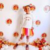 Thankful Babe Multi Thanksgiving Sweatshirt, Natural - Sweatshirts - 3