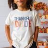 Thankful Dude Thanksgiving Short Sleeve T-Shirt, Natural - T-Shirts - 2