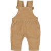 Coudrouy Overall with ruffle detail, Beige - Overalls - 1 - thumbnail