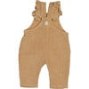 Coudrouy Overall with ruffle detail, Beige - Overalls - 2