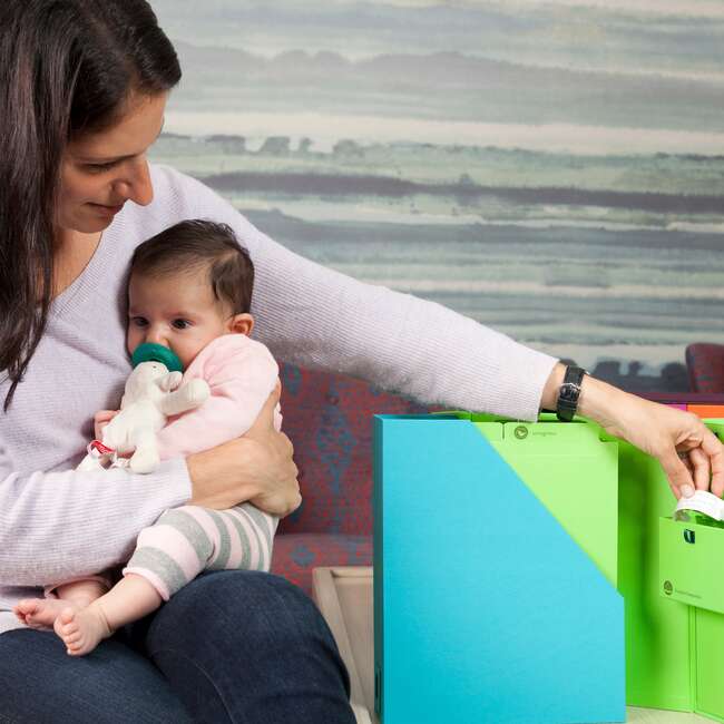 The Library Baby Keepsake Box, Ocean - Keepsakes & Mementos - 7