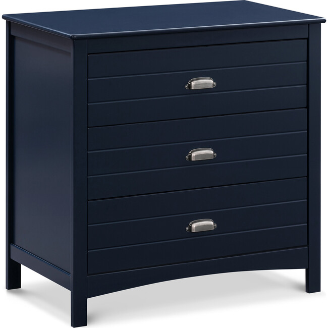 Nolan 3-Drawer Dresser, Navy
