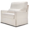 Crawford Pillowback Chair & A Half Comfort Swivel Glider, Performance Cream Eco-Weave - Swivel - 1 - thumbnail