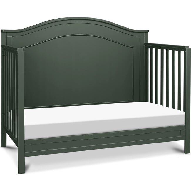 Charlie 4-In-1 Convertible Crib, Forest Green - Cribs - 2