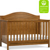 Charlie 4-In-1 Convertible Crib, Chestnut - Cribs - 2