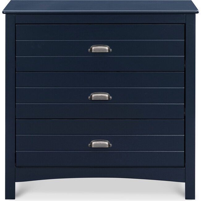 Nolan 3-Drawer Dresser, Navy - Dressers - 3