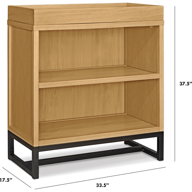 Ryder Convertible Cubby Changer & Bookcase, Honey - Changing Tables - 3