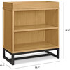 Ryder Convertible Cubby Changer & Bookcase, Honey - Changing Tables - 3