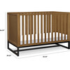 Ryder 3-In-1 Convertible Crib, Walnut - Cribs - 3