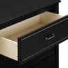 Charlie 3-Drawer Dresser, Ebony - Dressers - 6