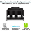 Charlie 4-In-1 Convertible Crib, Ebony - Cribs - 6