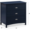 Nolan 3-Drawer Dresser, Navy - Dressers - 7