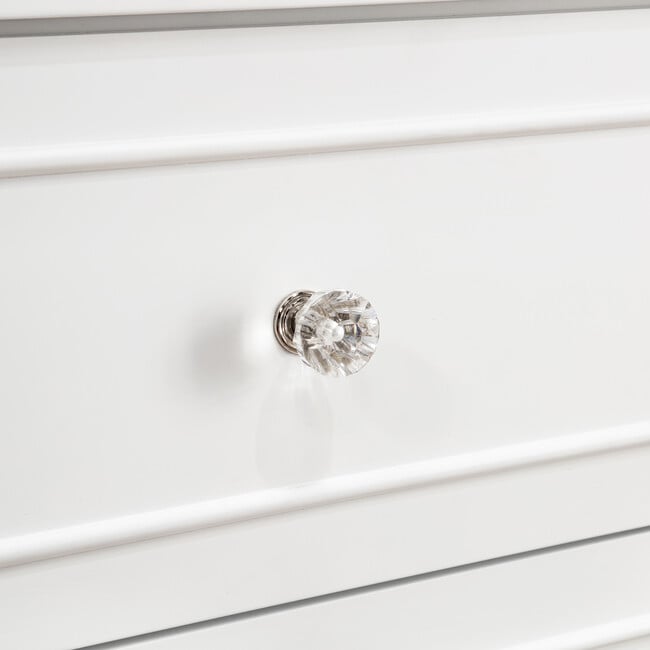 Chloe Regency 3-Drawer Dresser, White - Dressers - 7