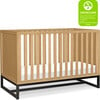 Ryder 3-In-1 Convertible Crib, Honey - Cribs - 7