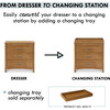 Nolan 3-Drawer Dresser, Chestnut - Dressers - 2