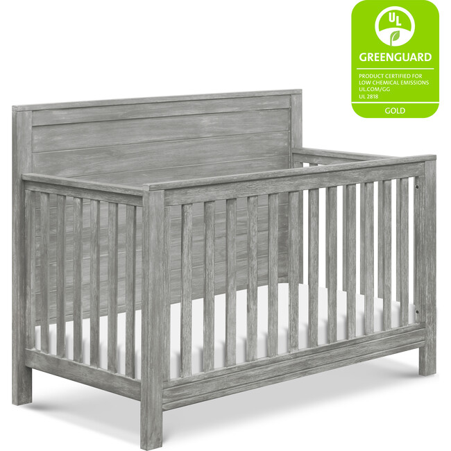 Fairway 4-In-1 Convertible Crib, Cottage Grey - Cribs - 7