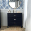 Nolan 3-Drawer Dresser, Navy - Dressers - 9