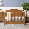 Charlie 4-In-1 Convertible Crib, Chestnut - Cribs - 8