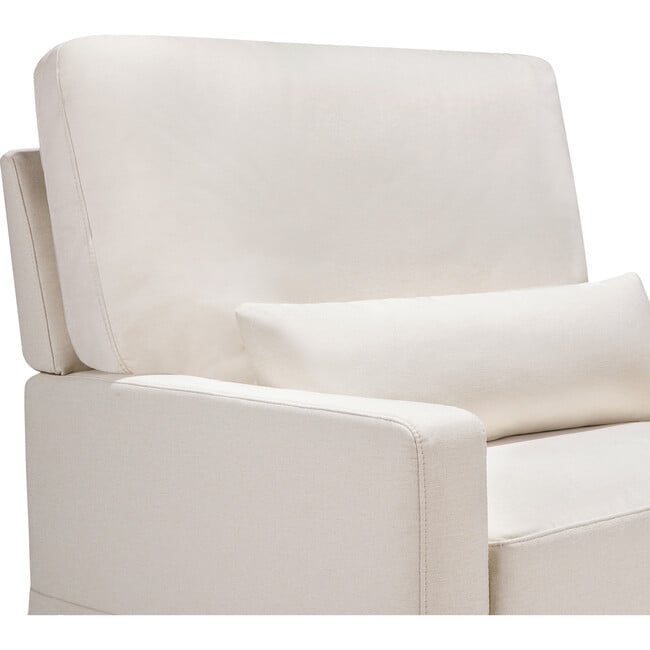 Crawford Pillowback Chair & A Half Comfort Swivel Glider, Performance Cream Eco-Weave - Swivel - 8